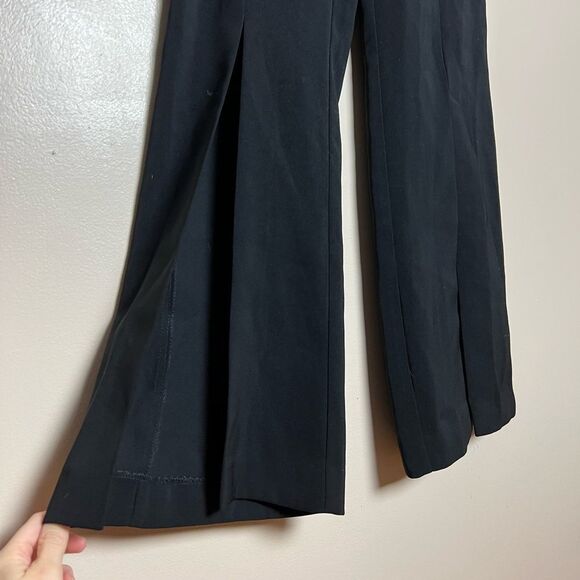 CLEARANCE! Black Cache Vintage Split Leg Trousers Size 4 NWT - Picture 5 of 7
